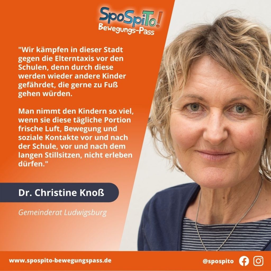Dr. Christine Knoß | Projektpatin Ludwigsburg