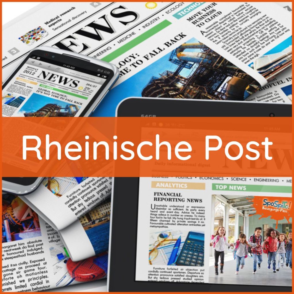 Rheinische Post | Aktion für mehr Bewegung: Bewegungspass für Grundschulkinder (26.01.2023)