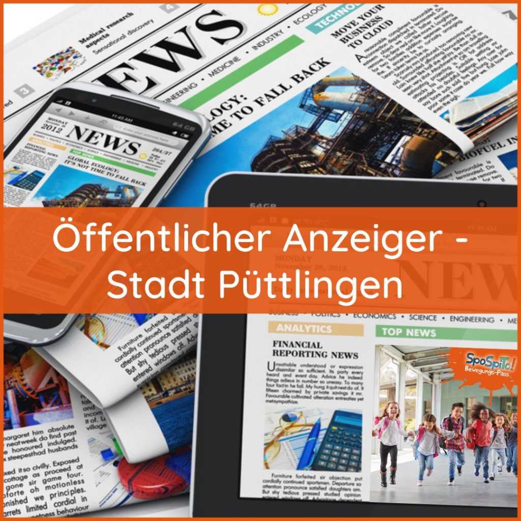 Öffentlicher Anzeiger – Stadt Püttlingen | SpoSpiTo-Bewegungs-Pass an der Grundschule Köllerbach (29.06.2023)