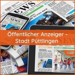 Öffentlicher Anzeiger - Stadt Püttlingen