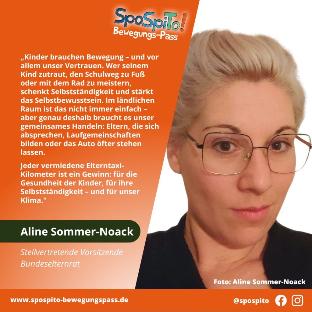 Aline Sommer-Noack, Stellvertretende Vorsitzende Bundeselternrat